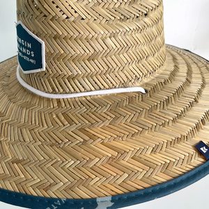 Burgee Co. Unisex Adult Lifeguard Hat - Dark Teal Island Map